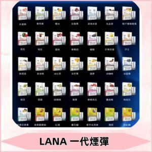 Lana煙彈 LANAVAPE一代霧化電子煙 兼容台灣各式一代主機